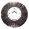 Continental Abrasives 6" x 1" x 1" Unmounted 320 Grit Aluminum Oxide Flap Wheel FW-61320 - alternate 1